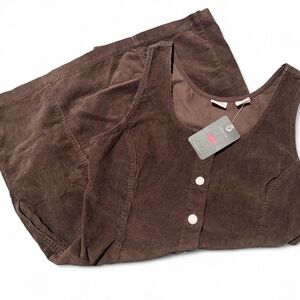 LEVIS TULI CORDUROY MINI DRESS NWT